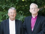 Revd Darren McCallig; Bishop Trevor Williams, Archbishop Diarmuid Martin; Archbishop John Neill; Bishop Michael Jackson; Dr Maurice Elliott